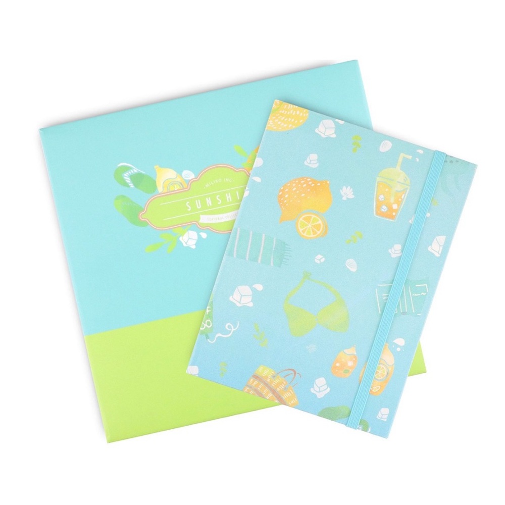 4 boxes Gift Set Miliko Seasonal Collection Hardcover Banded Notebook/Journal